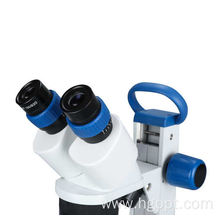 Binocular WF10x/20mm Stereo Microscope With Rotatable Head